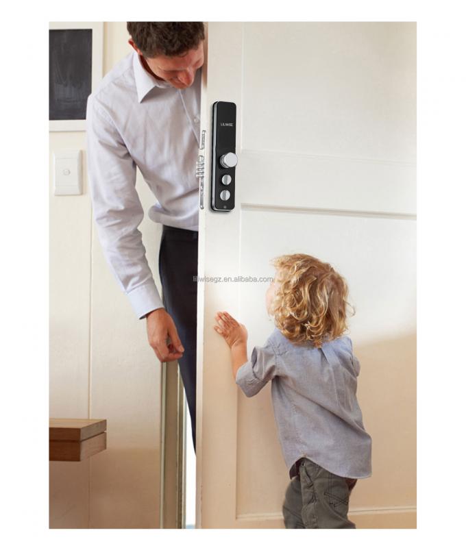 লিলিওয়াইজ নতুন ডিজাইন সম্পূর্ণ স্বয়ংক্রিয় লক ডিজিটাল ইলেকট্রনিক ফিঙ্গারপ্রিন্ট লক Tuya APP TTlock স্মার্ট ডোর লক 10