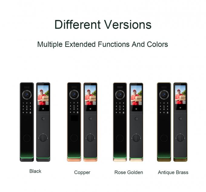 লিলিওয়াইজ ফেচাদুরা ডিজিটাল তুয়া ইন্টেলিজেন্ট সের্রাডুরা ওয়াইফাই সিকিউরিটি ওয়্যারলেস পাসওয়ার্ড কীলেস স্মার্ট ডোর লক ক্যামেরা সহ 16