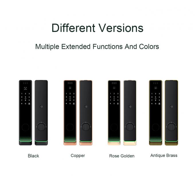 লিলিওয়াইজ সিকিউরিটি টিউয়া ওয়াইফাই সের্রাডুরা ইন্টেলিজেন্ট ইলেকট্রনিক স্মার্ট লক ফিঙ্গারপ্রিন্ট কীলেস টিটলক ডিজিটাল ডোর স্মার্ট লক 8