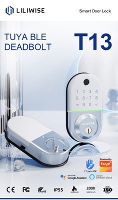 Liliwise ইলেকট্রনিক লক Cerraduras Inteligentes Digital Deadbolt Smart Lock