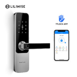 European Bluetooth Door Lock Smart WiFi Fingerprint Bluetooth America Standard Handle Lock