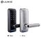 Matted Black Aluminum Alloy Electronic Door Locks Stand Alone Version